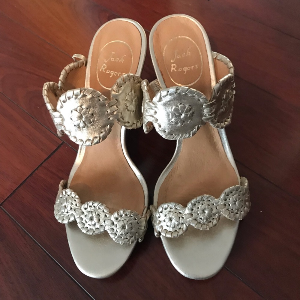 Jack Rogers wedge heels!